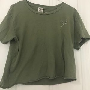 PINK VS Tee/Crop Top